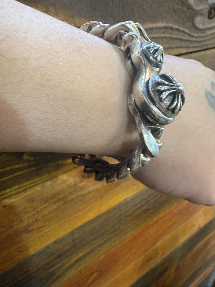 クロムハーツ　スモールクラシックリンククリップ17リンク_画像9