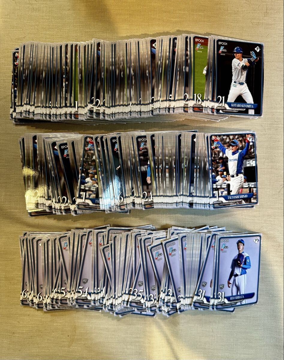 [ ликвидация запасов ] Япония ветчина Fighter zEPOCH 2025 NPB Professional Baseball карта обычная карта rookie,RC содержит Shibata лев Kiyoshi .. Taro десять тысяч волна средний правильный 