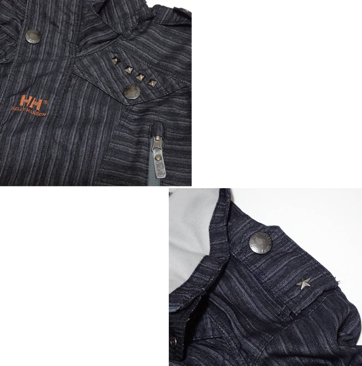 ジャンク HELLY HANSEN ヘリーハンセン ジャケット L サイズ アウトドア スノーボード ウェア_画像7