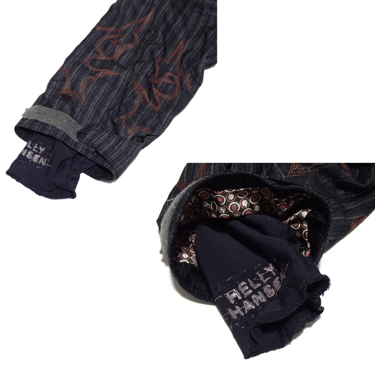 ジャンク HELLY HANSEN ヘリーハンセン ジャケット L サイズ アウトドア スノーボード ウェア_画像9