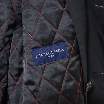 【極美品】DANIEL CREMIEUX ダニエル クレミュ トレンチコート ライナー付き XL 黒 ロングコート 日本製_画像7