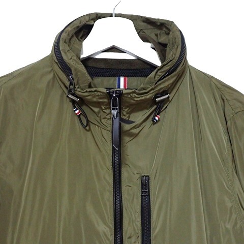 【極美品】BEAMS HEART ビームスハート MA-1 ブルゾン ジャケット フード付き　ボリュームネック ミリタリー_画像2