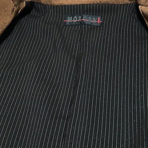 MORGAN HOMME モルガン オム テーラード ジャケット Ｍ ブラウン～レンガカラー _画像8