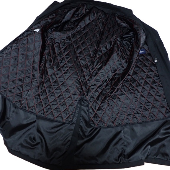 【極美品】DANIEL CREMIEUX ダニエル クレミュ トレンチコート ライナー付き XL 黒 ロングコート 日本製_画像6