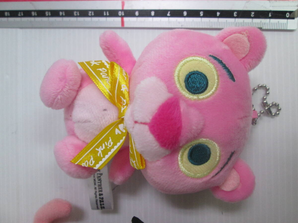 ピンクパンサー　マスコット　ぬいぐるみ　２体まとめて　１５ｃｍ　定形外発送可　送料は商品説明欄に記入_画像3