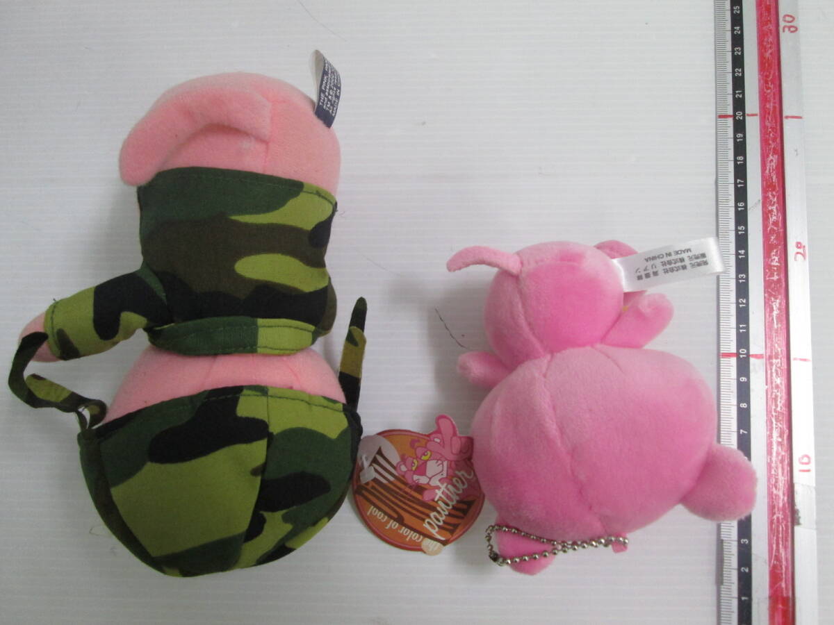 ピンクパンサー　マスコット　ぬいぐるみ　２体まとめて　１５ｃｍ　定形外発送可　送料は商品説明欄に記入_画像4