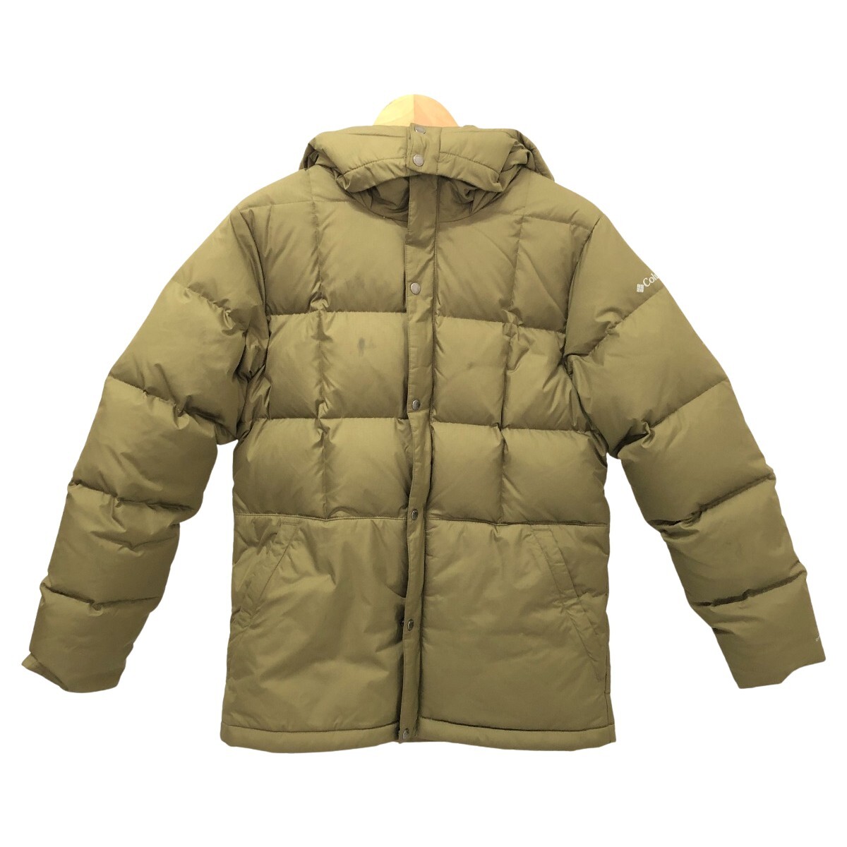 □□ Columbia コロンビア ジャケット パイクレイクフーデッドジャケット SIZE L 220WB0020 オリーブ 傷や汚れあり_画像1