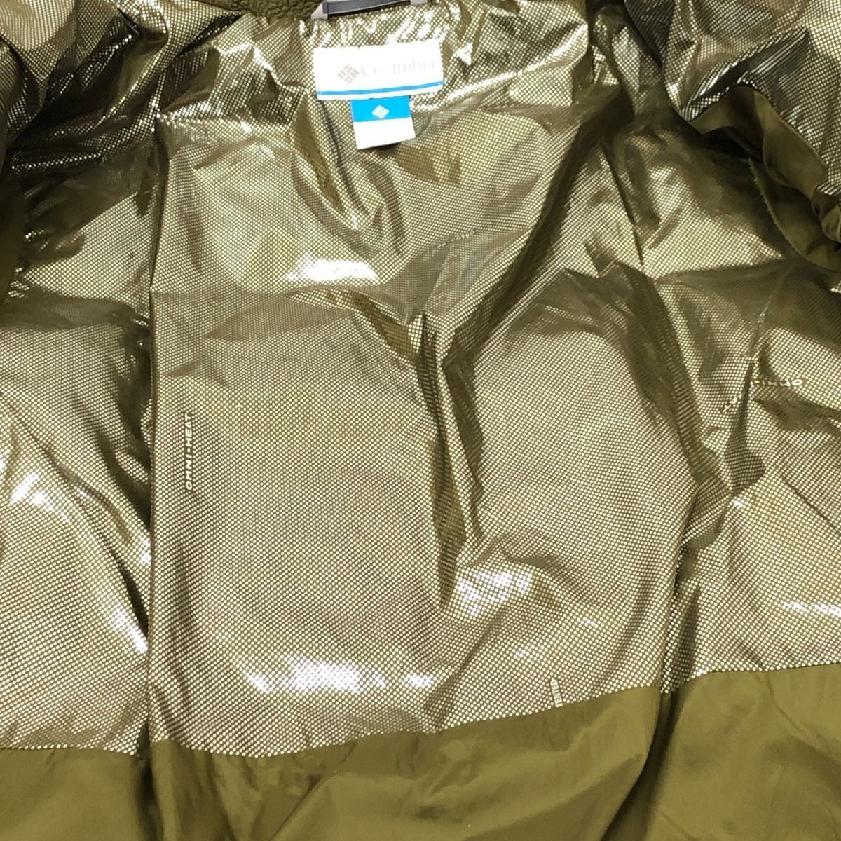 □□ Columbia コロンビア ジャケット パイクレイクフーデッドジャケット SIZE L 220WB0020 オリーブ 傷や汚れあり_画像5