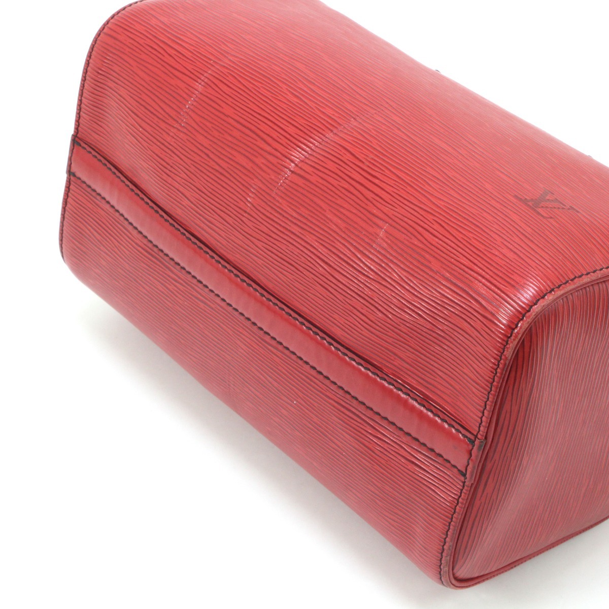 $$ LOUIS VUITTON ルイヴィトン エピ スピーディ35 ハンドバッグ M42997 レッド 傷や汚れあり_画像5