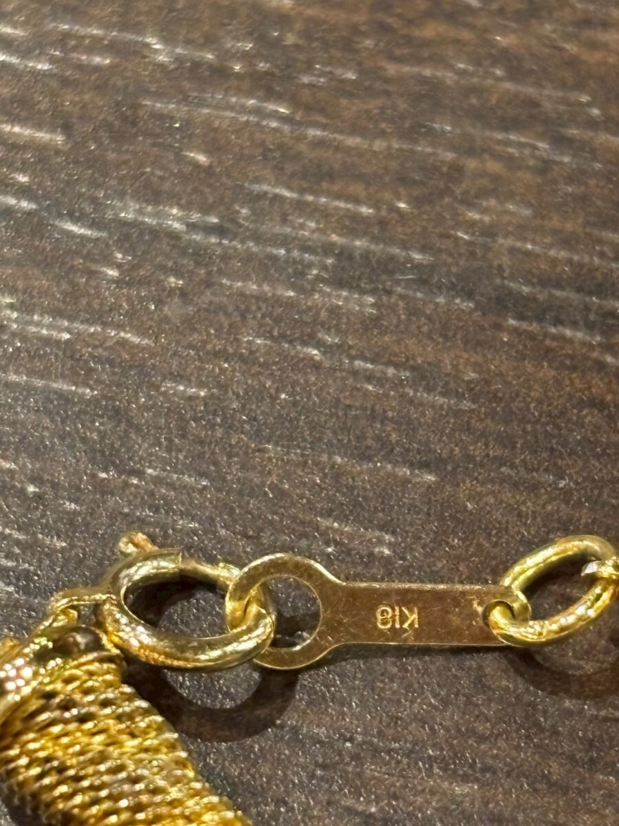 お洒落なゴールドカラーネックレス_画像2