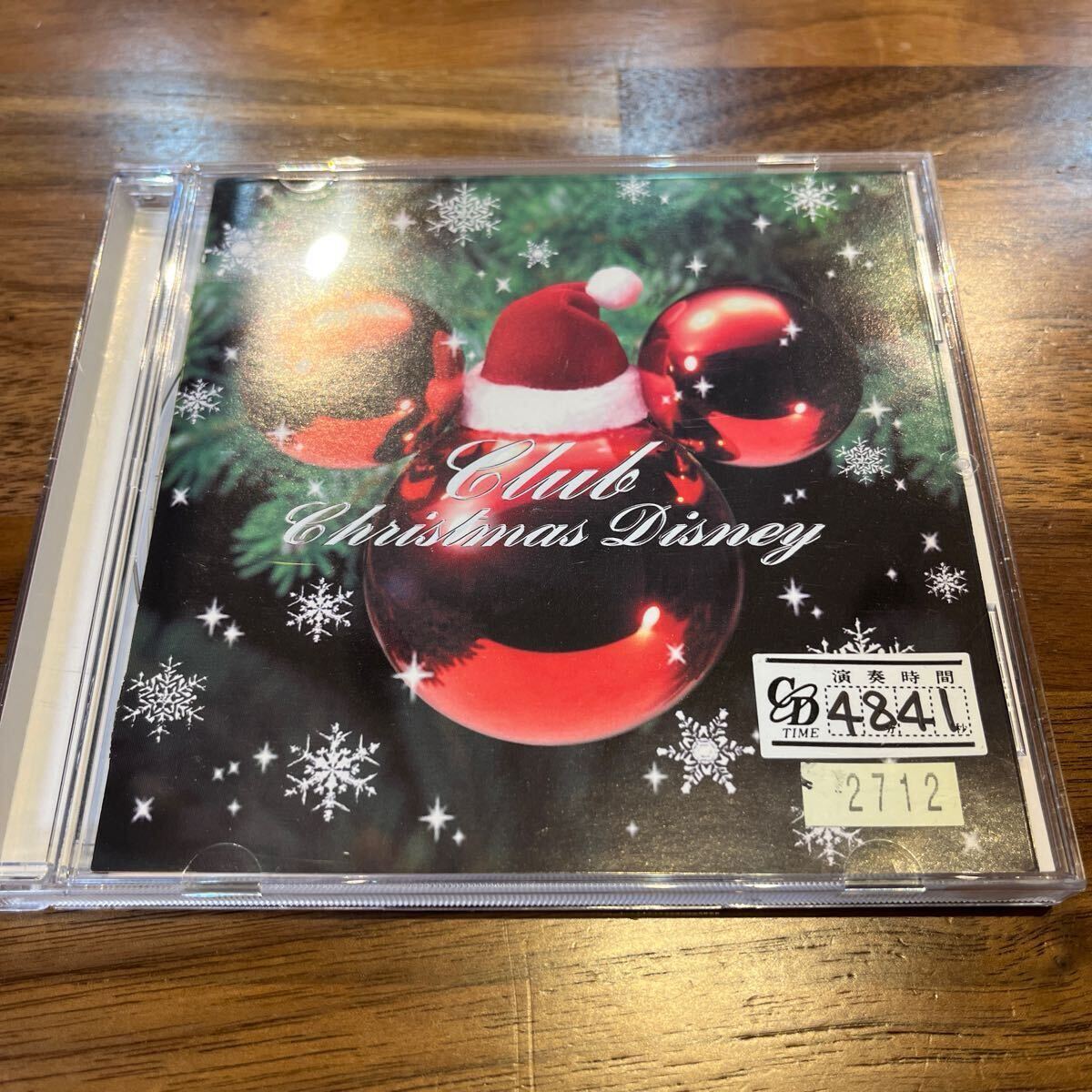 送料無料　CD ディズニー Club Christmas 1枚組 クラブ クリスマス ケース交換 AVCW-12184 CD_画像1