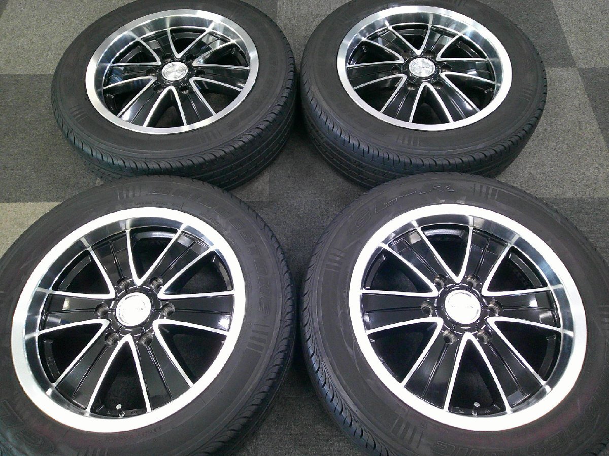 ロクサーニ ダブルシックスベータ 17x6.5J +35 PCD139.7 6H 215/60R17C 109/107R GL-R ハイエース_画像2