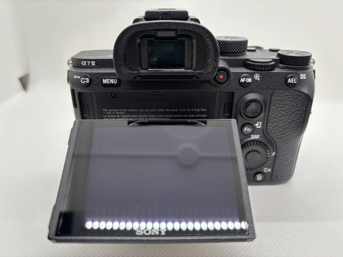 【新品同様 使用回数わずか2回】SONY α7 III ボディ ILCE-7M3 ズームレンズキット(シャッター数1341枚) _画像6