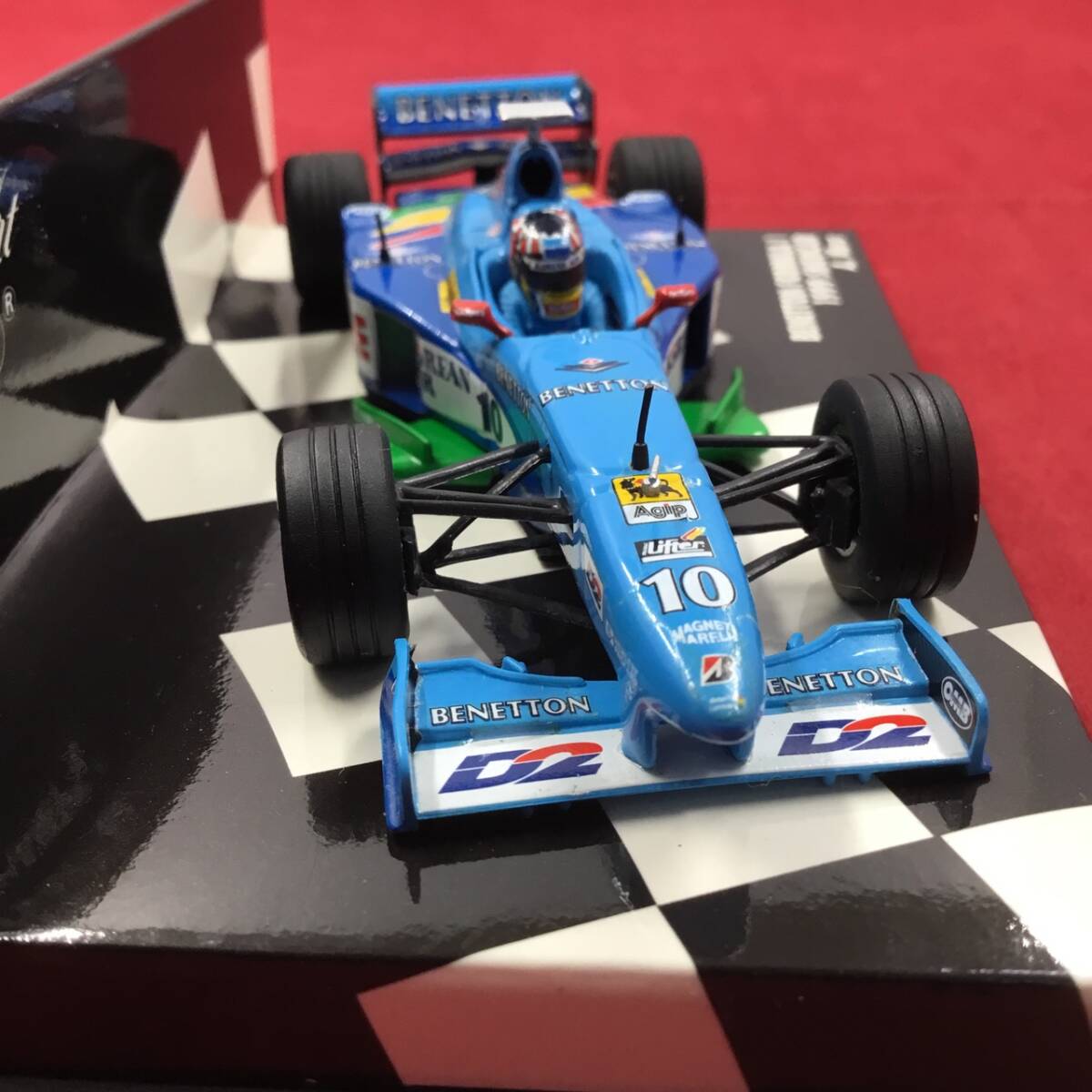 MINICHAMPS Minichamps Benetton * Formula шоу машина arek Thunder *vurutsu Limited Edition 1/43