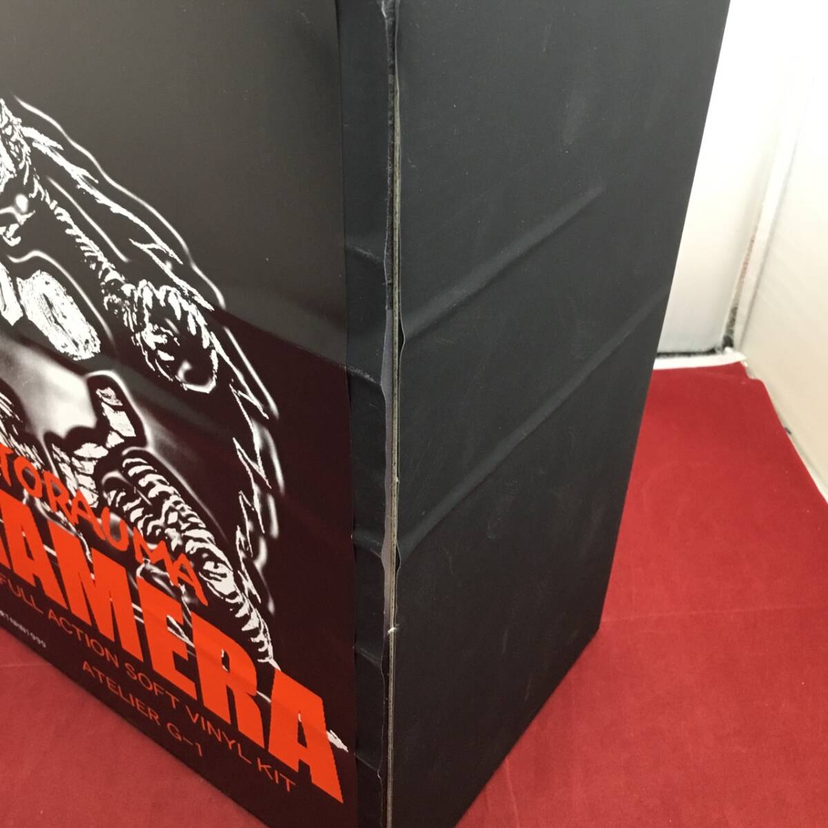  следы lieG-1 trauma Gamera полный action модель soft винил комплект часть детали с дефектом наружная коробка вскрыть завершено внутри пакет нераспечатанный товар утиль 