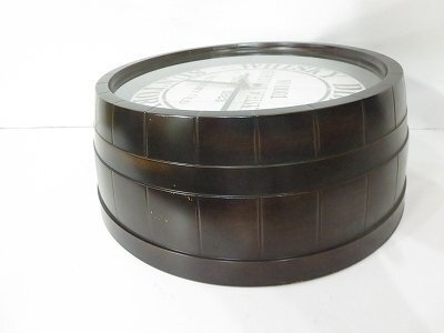 SUNTORY [サントリー] サントリーオールド ウイスキー [SUNTORY OLD WHISKY] 樽型時計 壁掛け時計 アナログ インテリア /ジャンク品 P10.0_画像5