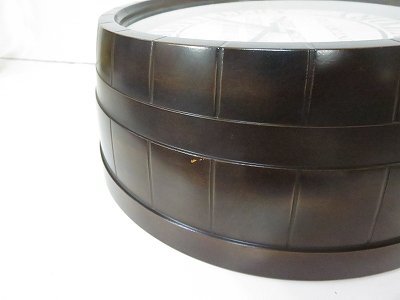 SUNTORY [サントリー] サントリーオールド ウイスキー [SUNTORY OLD WHISKY] 樽型時計 壁掛け時計 アナログ インテリア /ジャンク品 P10.0_画像8