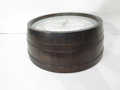 SUNTORY [サントリー] サントリーオールド ウイスキー [SUNTORY OLD WHISKY] 樽型時計 壁掛け時計 アナログ インテリア /ジャンク品 P10.0_画像6