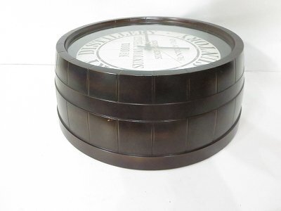 SUNTORY [サントリー] サントリーオールド ウイスキー [SUNTORY OLD WHISKY] 樽型時計 壁掛け時計 アナログ インテリア /ジャンク品 P10.0_画像4