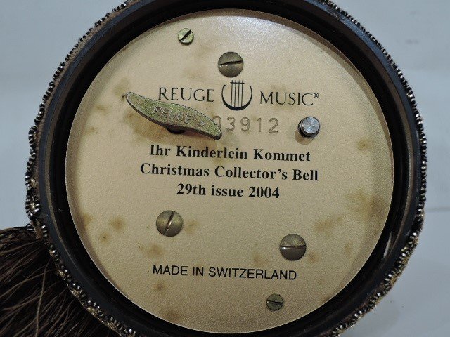  изобразительное искусство изделие прикладного искусства REUGE дракон ju collectors * музыкальная шкатулка bell 2004 year z bell / б/у товар 