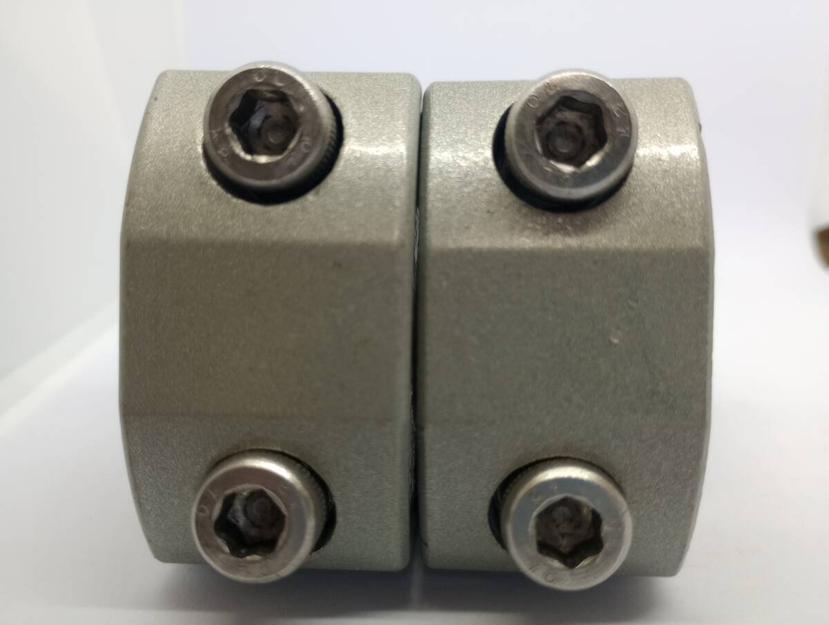 nakira バーハンドル ライザー ライズアダプター ミリバー22.2mm／ファットバー28.6mm両用 55mm移動_画像4