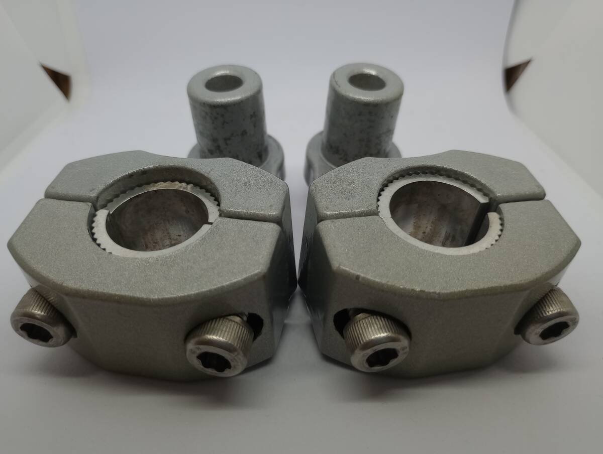 nakira バーハンドル ライザー ライズアダプター ミリバー22.2mm／ファットバー28.6mm両用 55mm移動_画像2