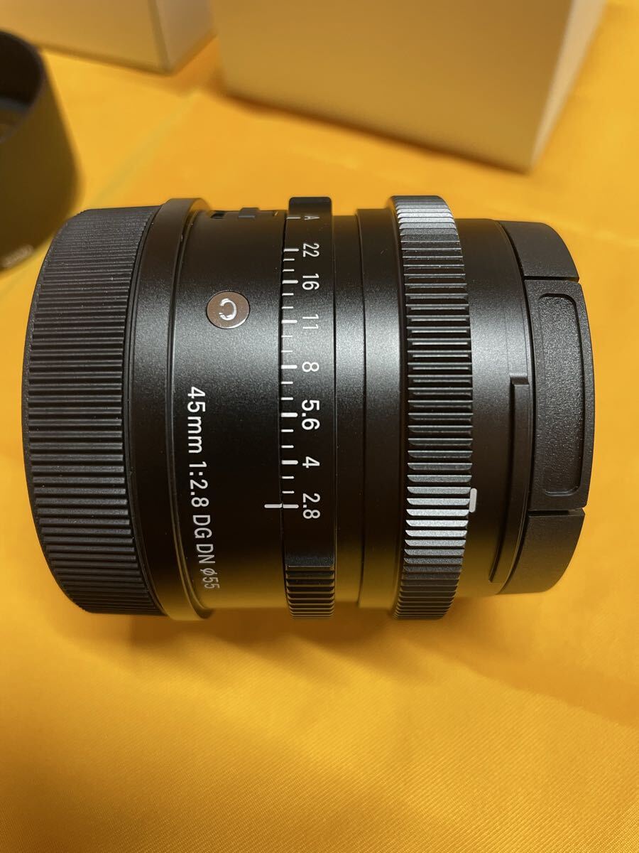 シグマ SIGMA 45mm F2.8 DG DN Contemporary ライカ Lマウント用 _画像3