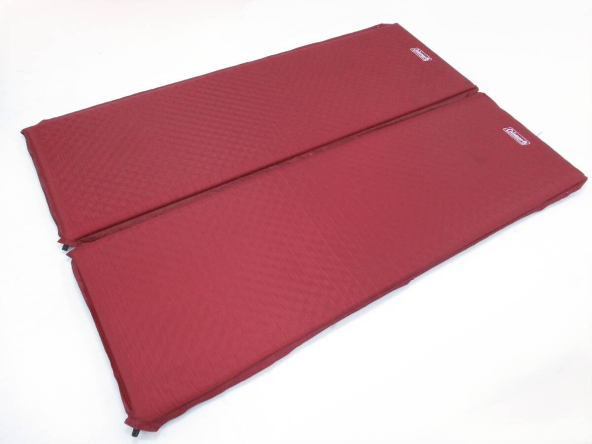 Coleman туристский фургон инфлятор коврик /W комплект 2 Coleman кемпинг спальный мешок / постельные принадлежности 039939006