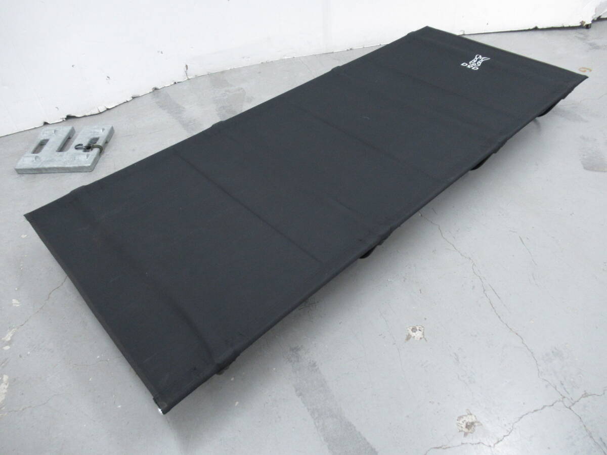 DOD バッグインベッド ローコット ディーオーディー ブラック 寝具 039903002_画像1