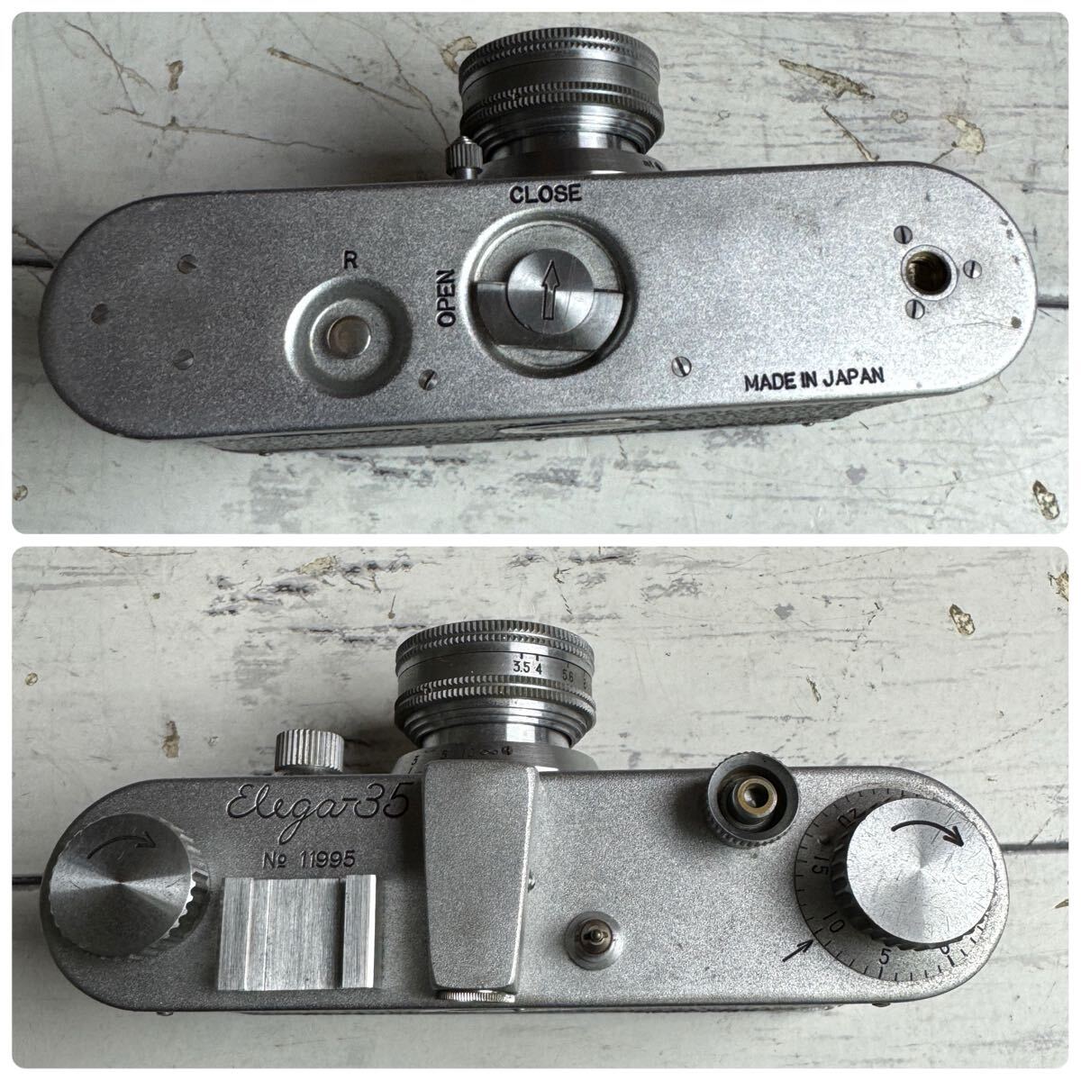 Elega 35 Elega35 カメラ エレガ35 11995 国産ライカコピー機 国産ライカ_画像5