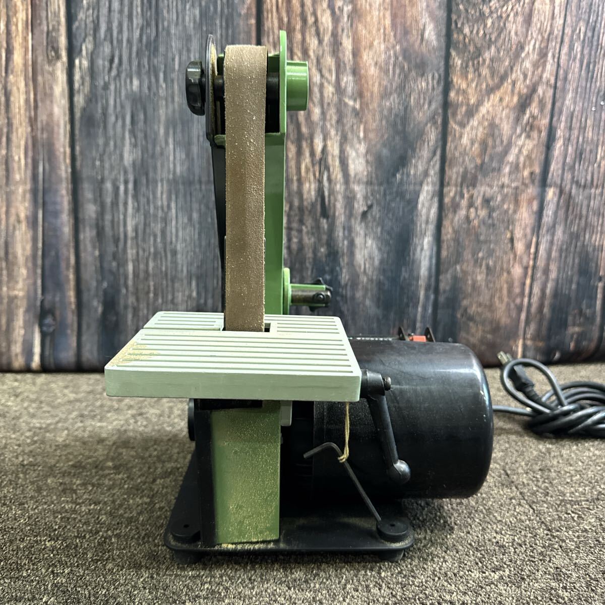 レクソン REXON B-130R 卓上ベルトサンダー_画像8