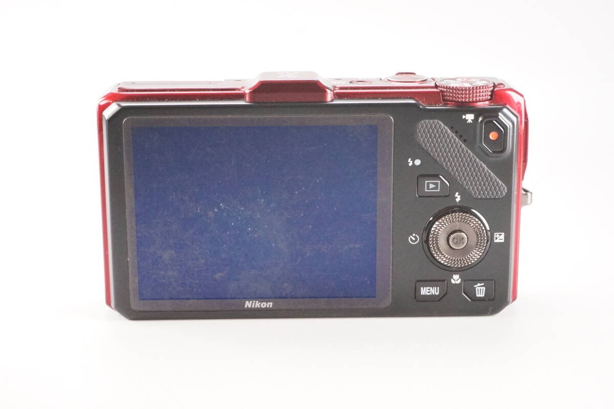 ★実用品★ Nikon ニコン COOLPIX S9300 レッド コンパクトデジタルカメラ_画像5