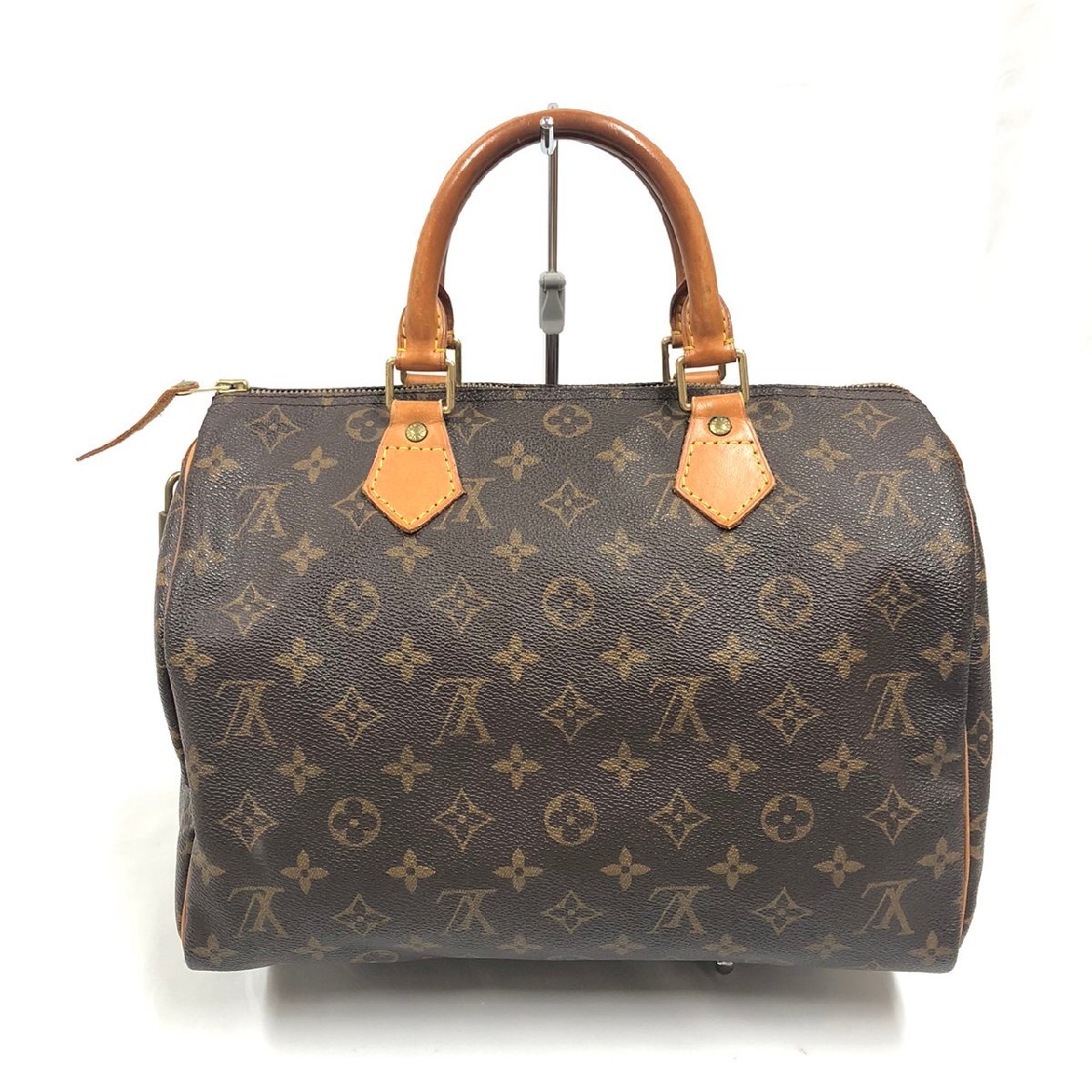 ▽▼LOUIS VUITTON ルイヴィトン スピーディ30 モノグラム M41526 ハンドバッグ ミニボストン バッグ 南京錠・鍵付き▼▽_画像2