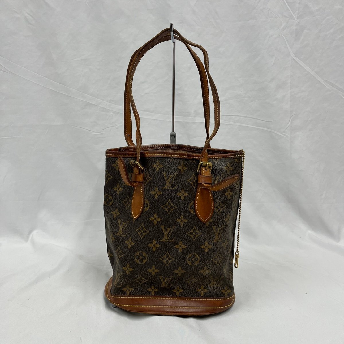 ▽▼ルイヴィトン LouisVuitton モノグラム プチバケットPM バケツ型 トートバッグ ショルダー 肩掛けバッグ レディース ※訳有 M42238▼▽_画像2