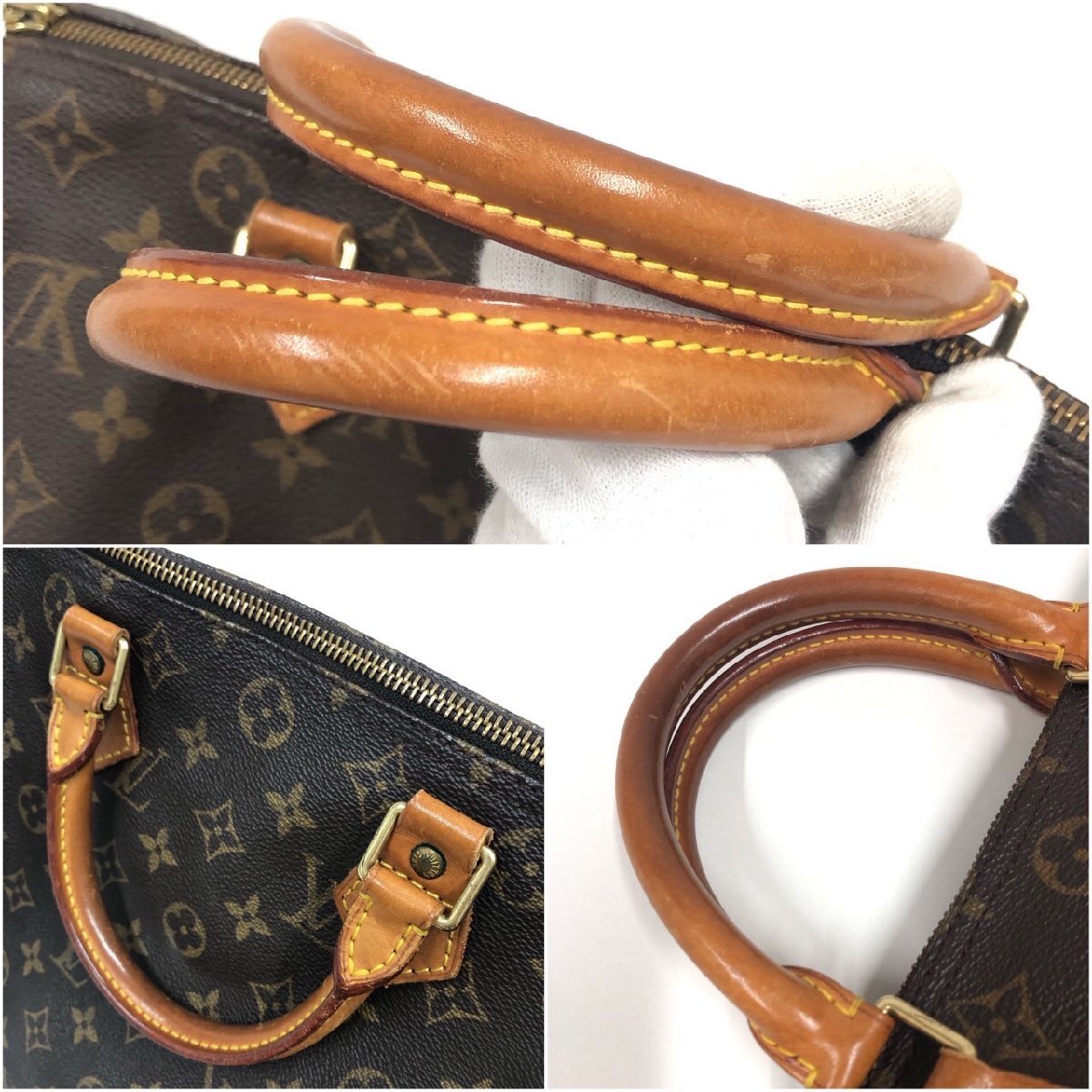 vVLOUIS VUITTON Louis Vuitton speedy 30 монограмма M41526 ручная сумочка Mini сумка "Boston bag" юг столица таблеток * ключ имеется * есть дефект Vv