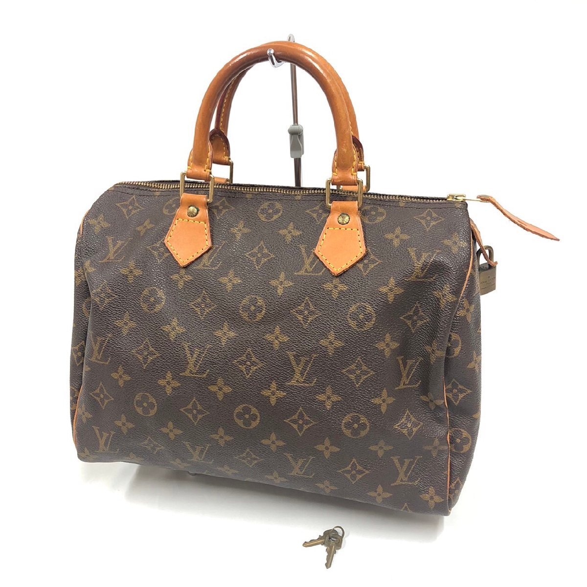 vVLOUIS VUITTON Louis Vuitton speedy 30 монограмма M41526 ручная сумочка Mini сумка "Boston bag" юг столица таблеток * ключ имеется * есть дефект Vv