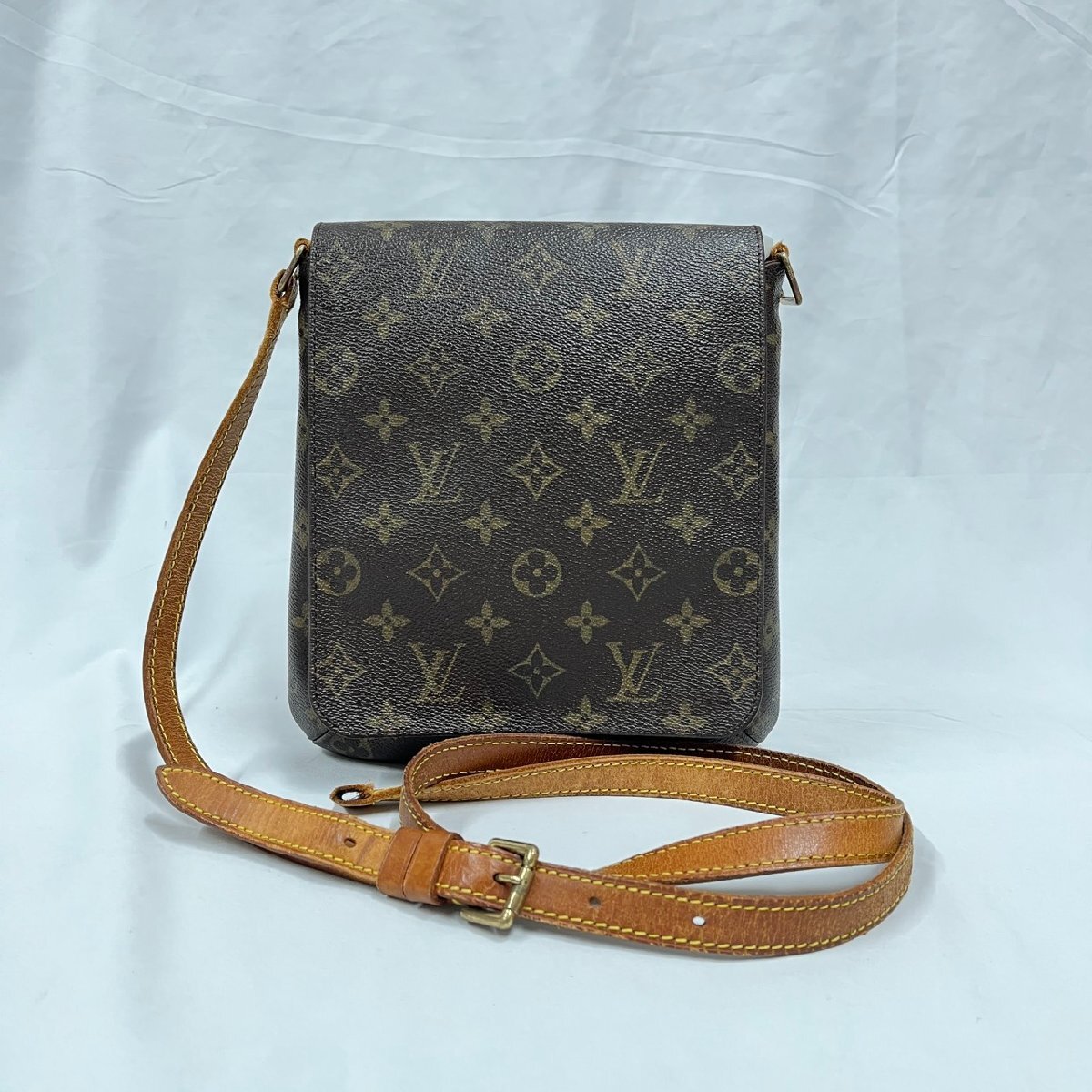 vV Louis Vuitton Louis Vuitton LVmyu Z cальса сумка на плечо наклонный .. оттенок коричневого цвет женский M51387 * перевод иметь Vv