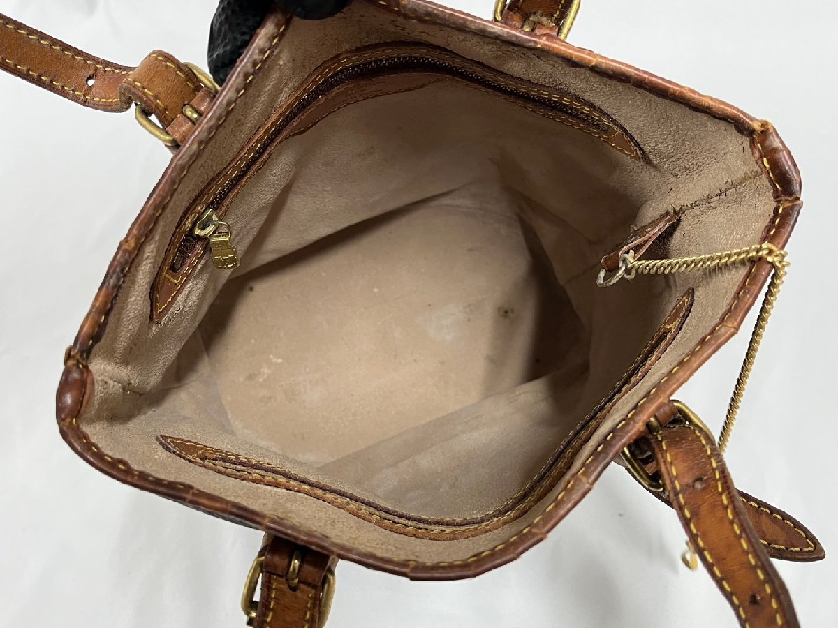 ▽▼ルイヴィトン LouisVuitton モノグラム プチバケットPM バケツ型 トートバッグ ショルダー 肩掛けバッグ レディース ※訳有 M42238▼▽_画像7