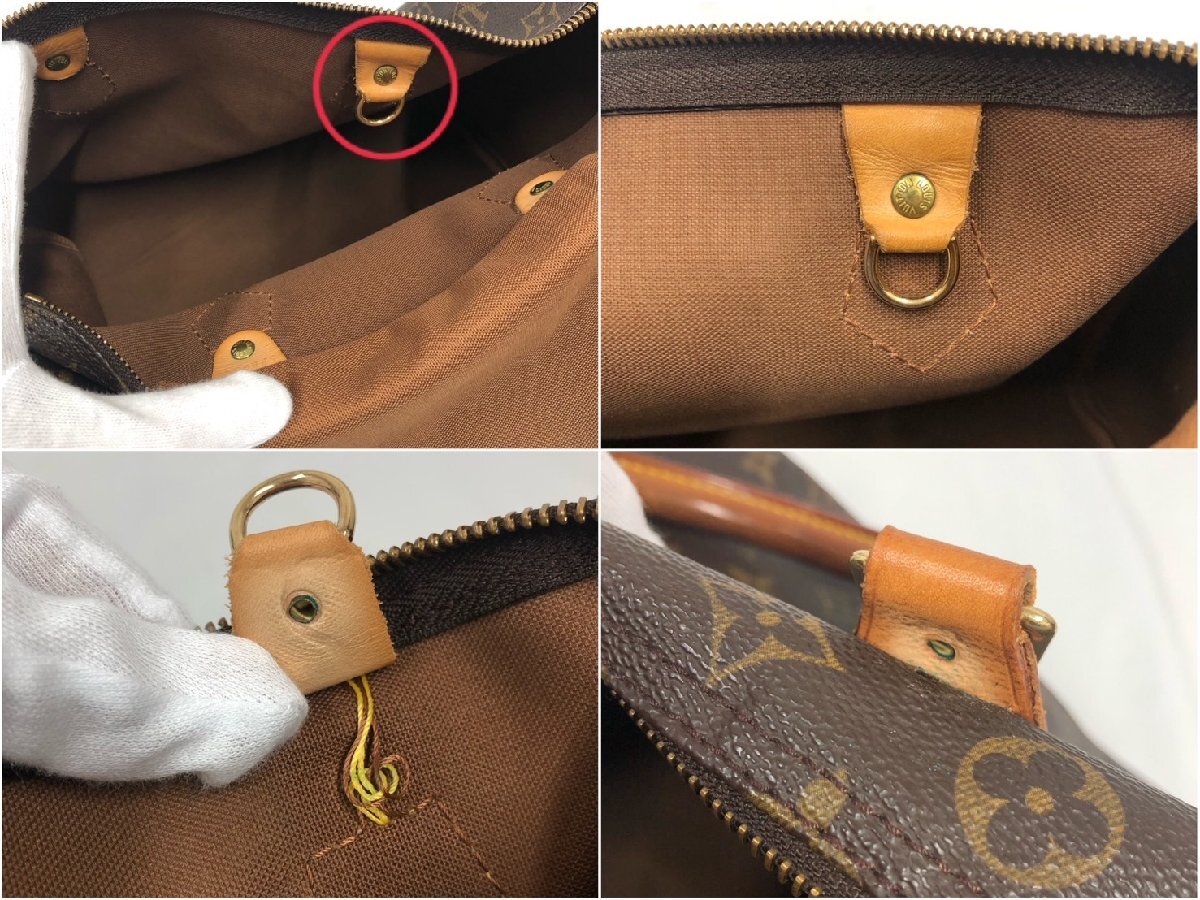 vVLOUIS VUITTON Louis Vuitton speedy 30 монограмма M41526 ручная сумочка Mini сумка "Boston bag" юг столица таблеток * ключ имеется * есть дефект Vv