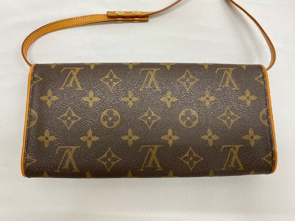 ** LOUIS VUITTON Louis Vuitton монограмма небольшая сумочка twin GM сумка на плечо сумка сумка наклонный .. оттенок коричневого ** M51852