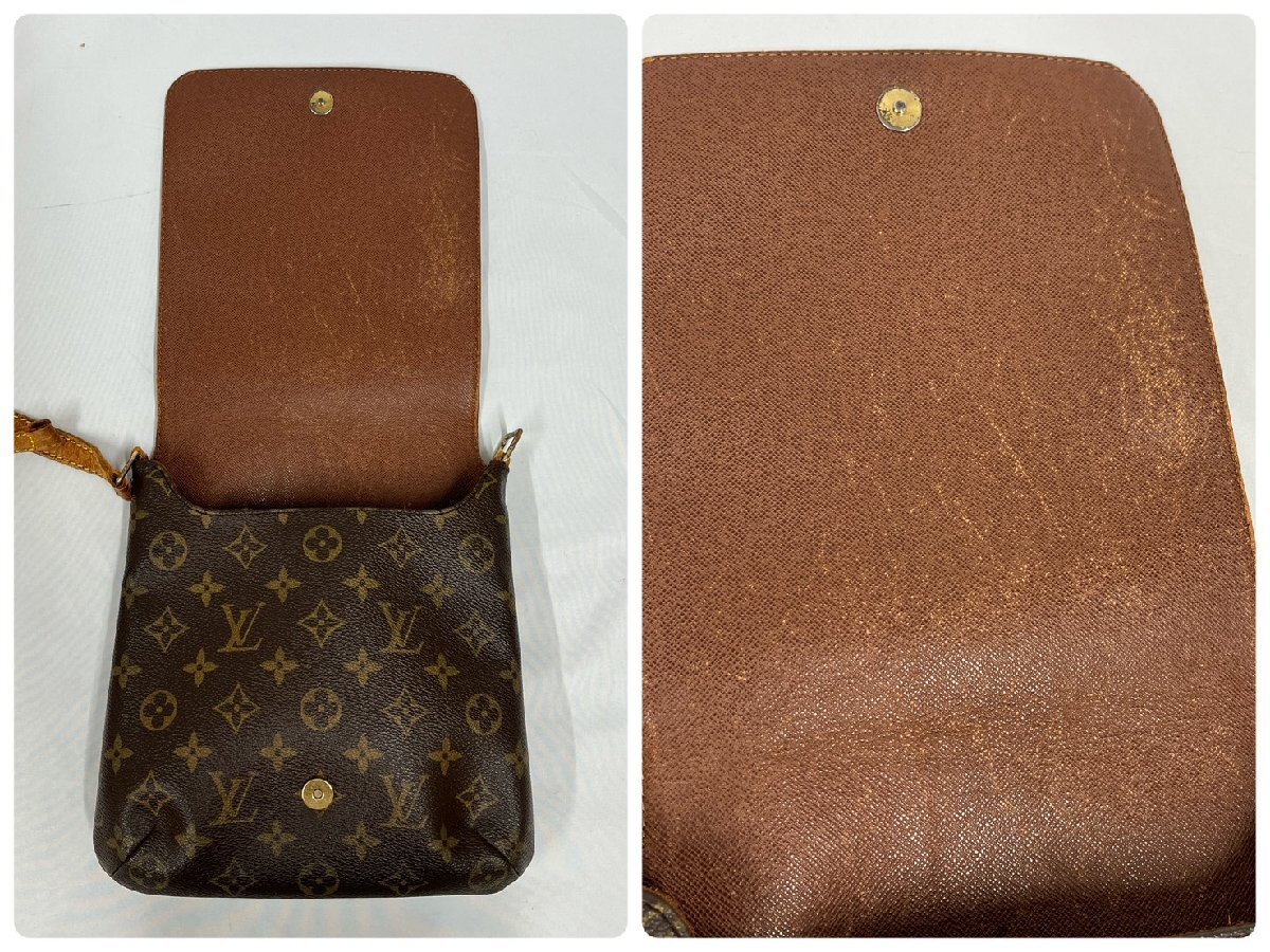 vV Louis Vuitton Louis Vuitton LVmyu Z cальса сумка на плечо наклонный .. оттенок коричневого цвет женский M51387 * перевод иметь Vv