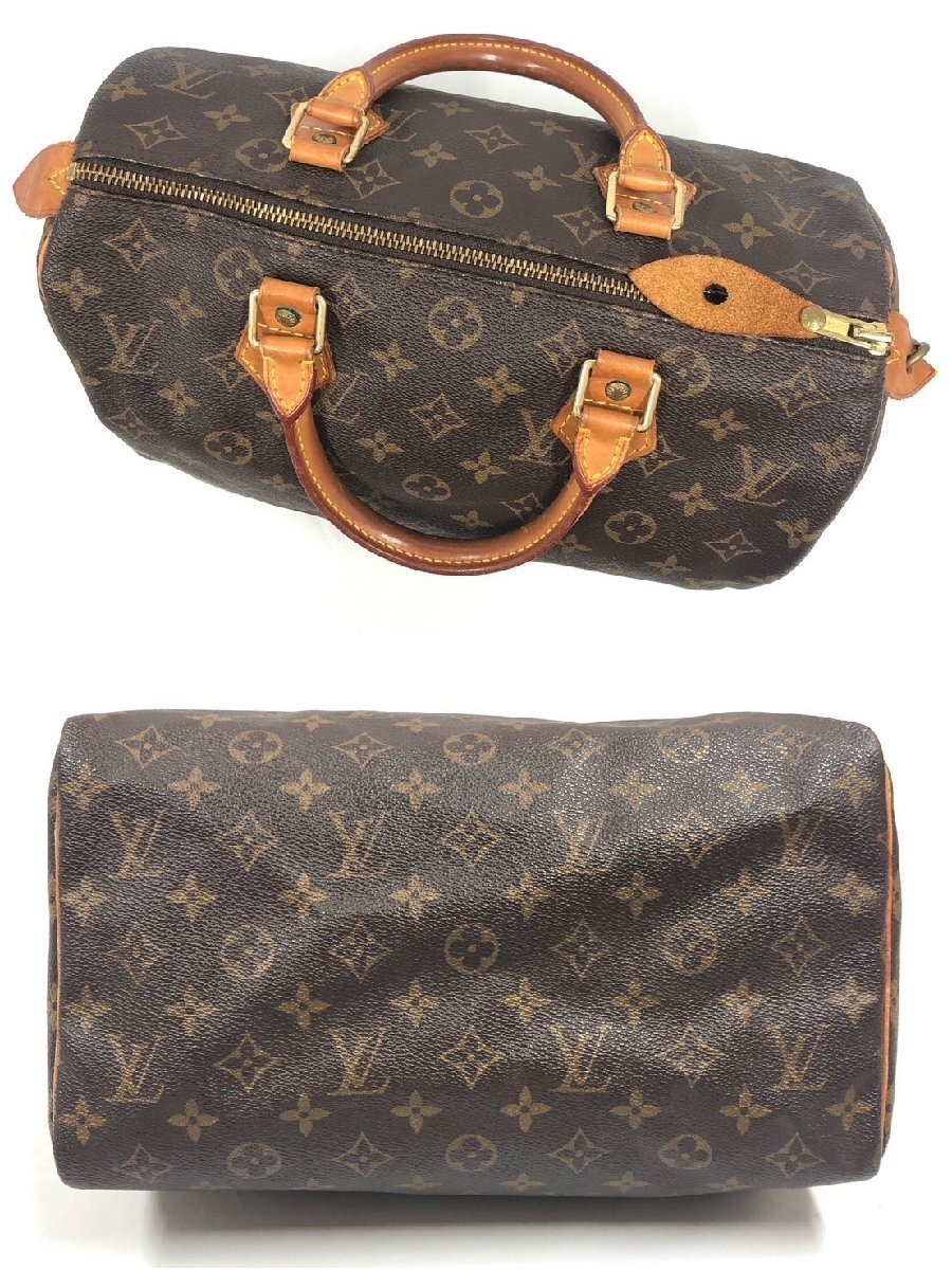 vVLOUIS VUITTON Louis Vuitton speedy 30 монограмма M41526 ручная сумочка Mini сумка "Boston bag" юг столица таблеток * ключ имеется * есть дефект Vv