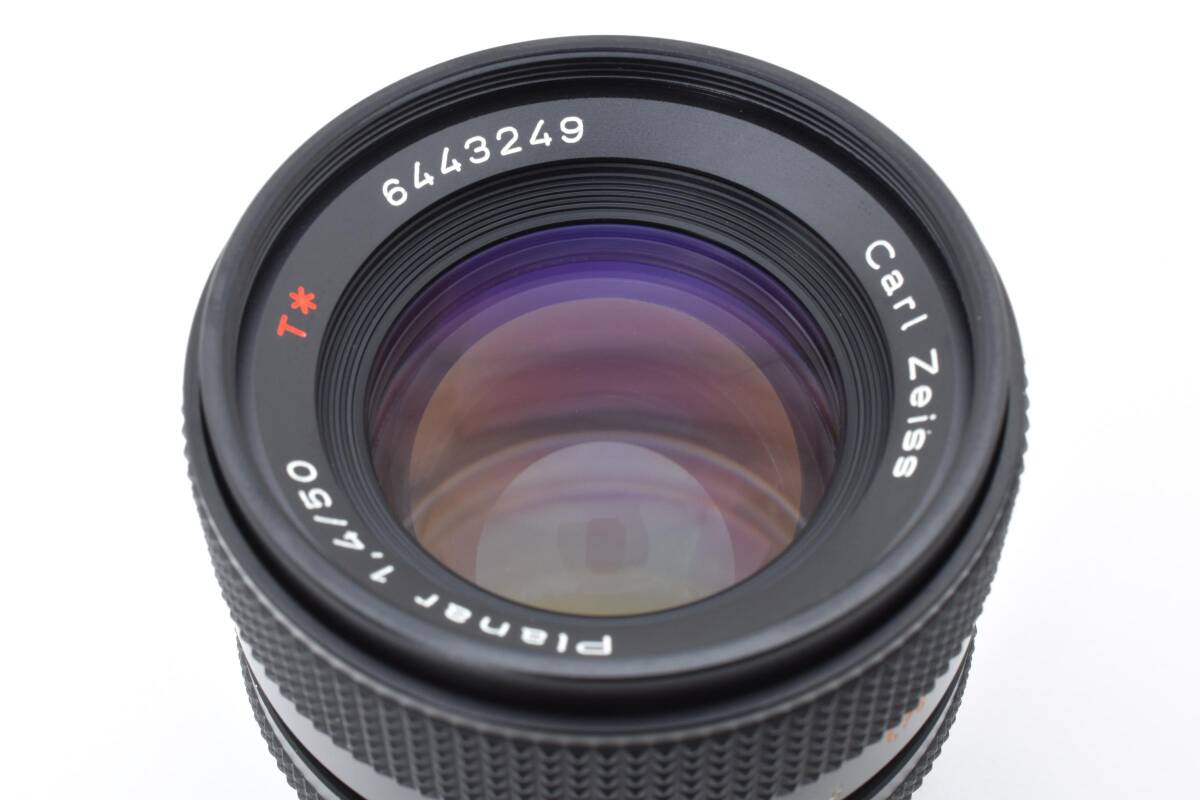 【美品】コンタックス CONTAX Planar T* 50mm F1.4 AEJ #977_画像10