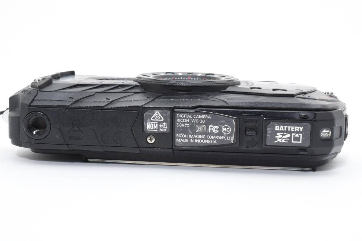 リコー RICOH コンパクトデジタルカメラ RICOH WG-30 [エボニーブラック] #982_画像6