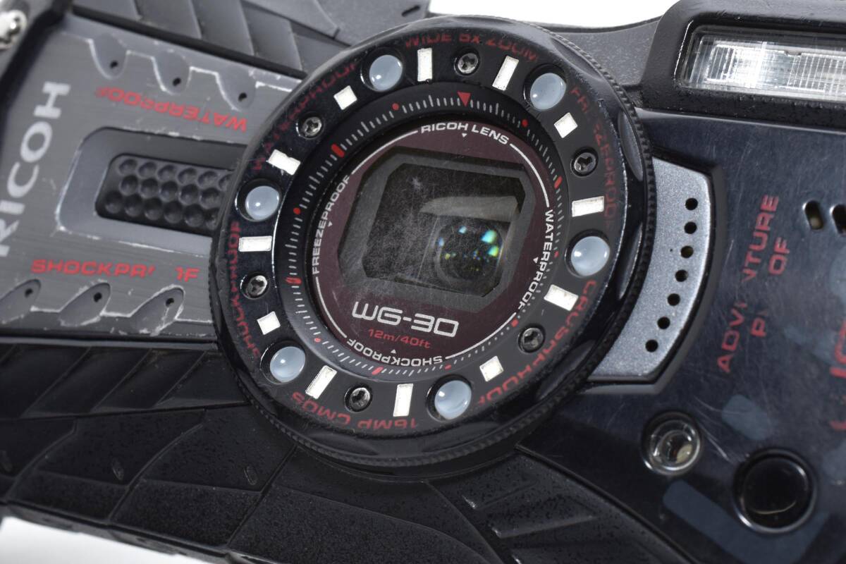リコー RICOH コンパクトデジタルカメラ RICOH WG-30 [エボニーブラック] #982_画像7