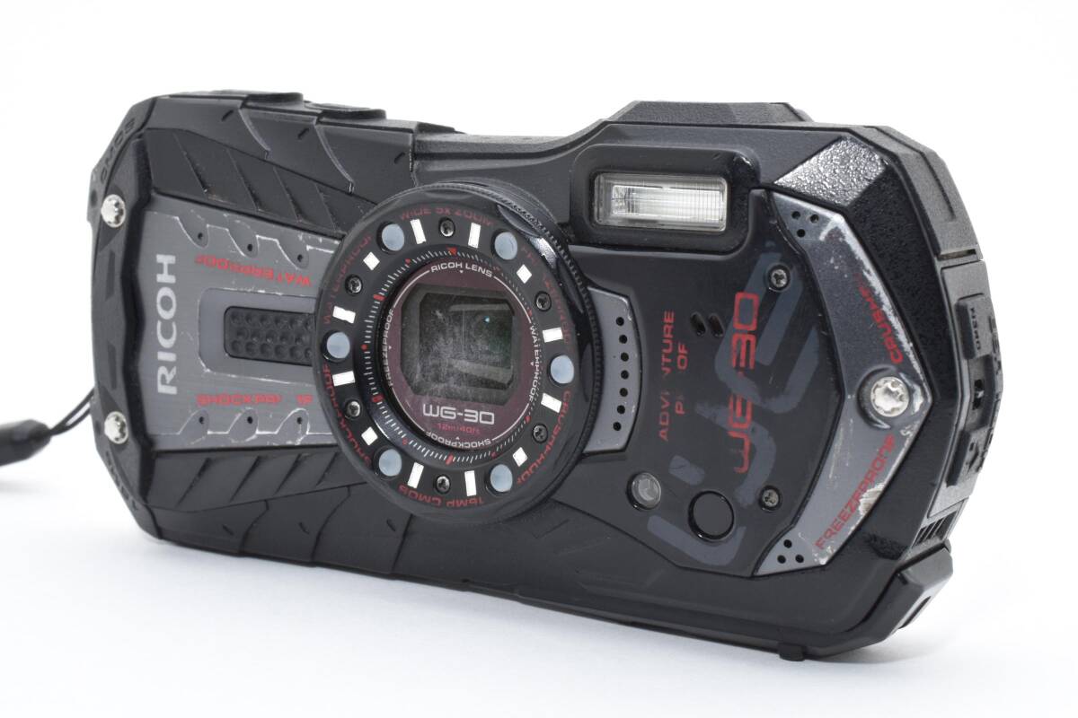 リコー RICOH コンパクトデジタルカメラ RICOH WG-30 [エボニーブラック] #982_画像2