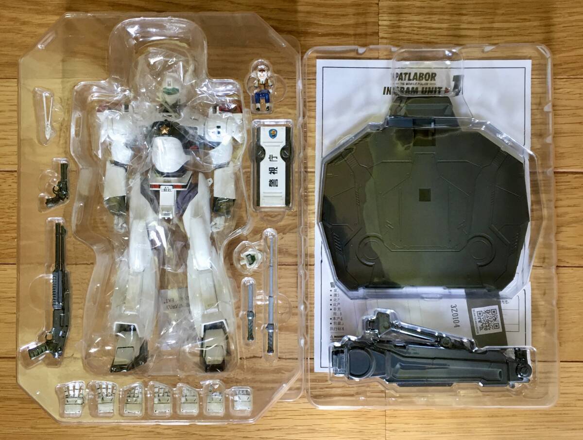 【開封・未使用】threezero(スリーゼロ) ロボ道 機動警察パトレイバー イングラム 1号機 2号機 3号機 コンパチブル・セット グリフォン_画像7