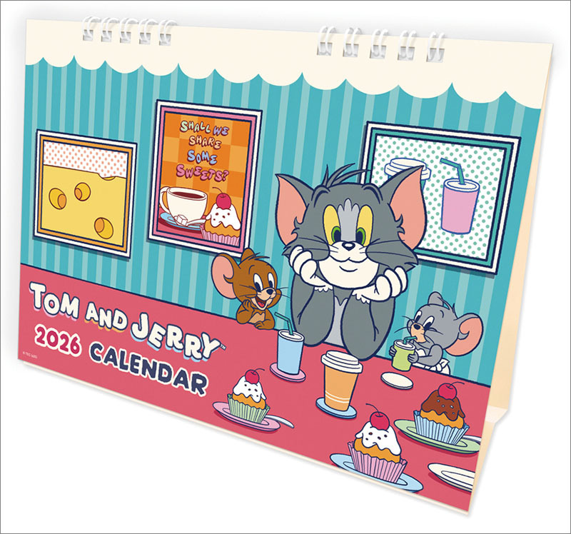 # этот год .18%OFF![2026 календарь настольный Tom . Jerry ]#