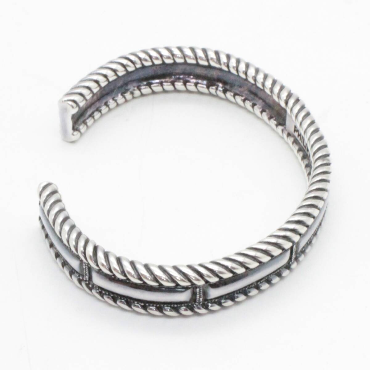 ◆◇【美品】Philippe Audibert フィリップオーディベール ツイスト バングル◇◆_画像4