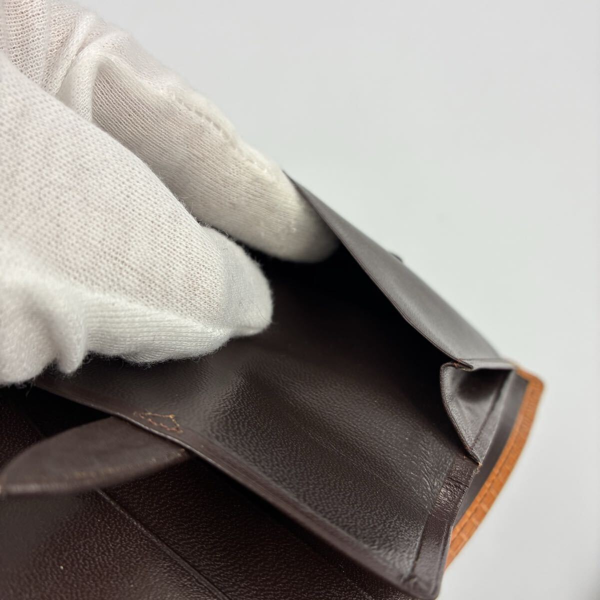 未使用■リザード　二つ折り財布　本物　ヴィンテージ 小銭入れあり_画像9